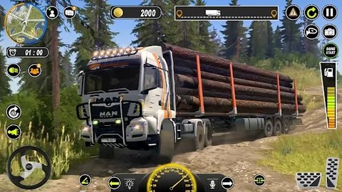泥卡车货物模拟器图3