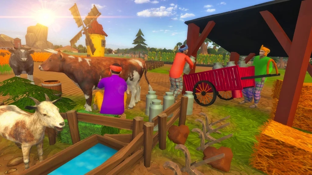 农场小镇模拟器3D图1