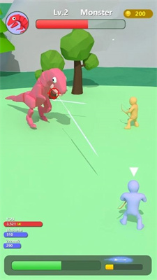 怪物弓箭手战斗3D图1
